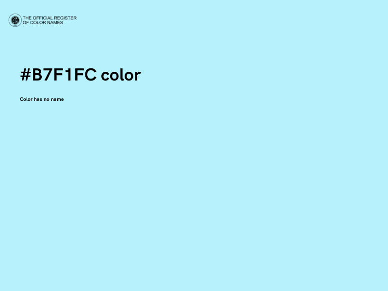 #B7F1FC color image