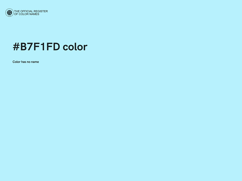 #B7F1FD color image