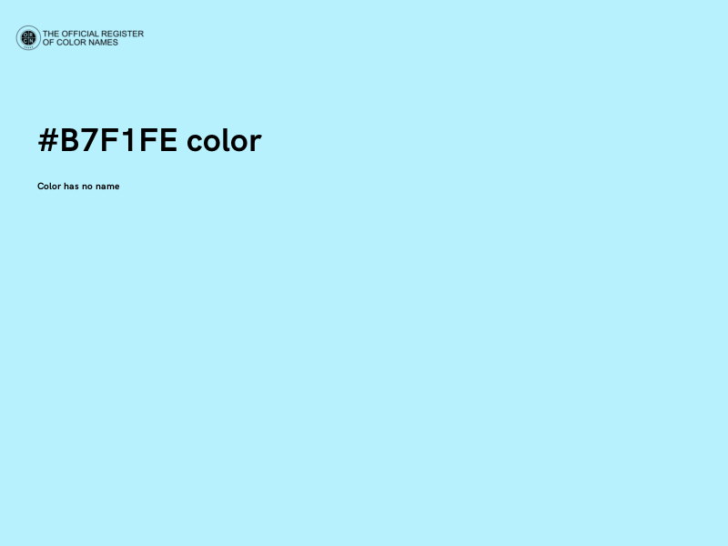 #B7F1FE color image