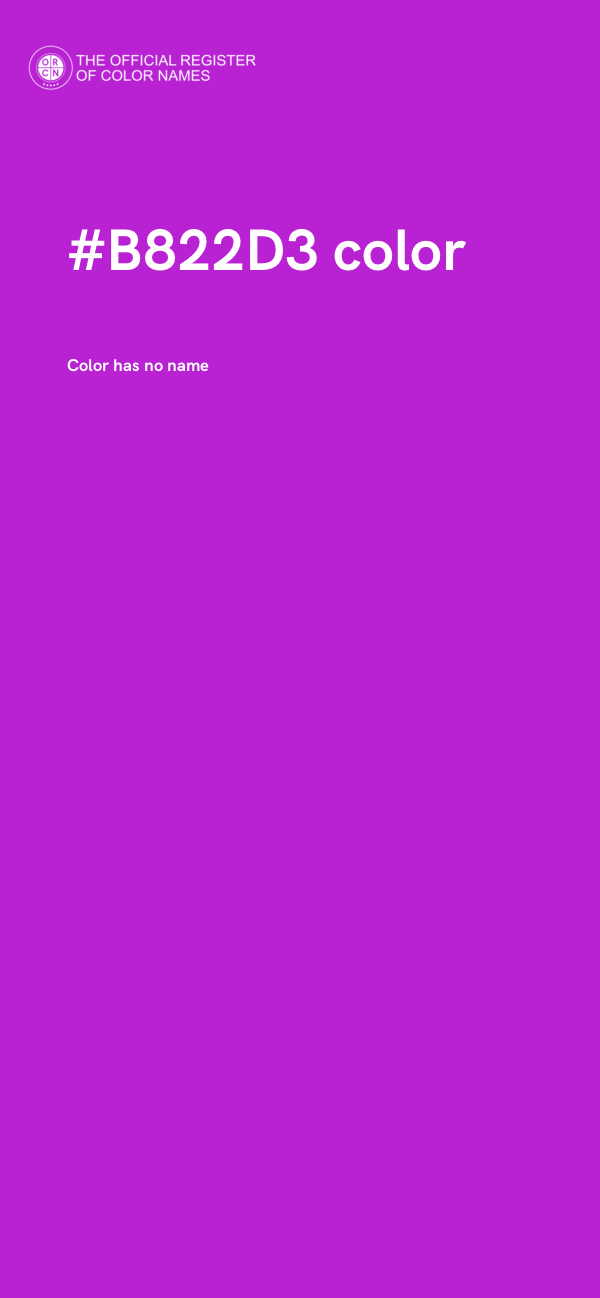 #B822D3 color image