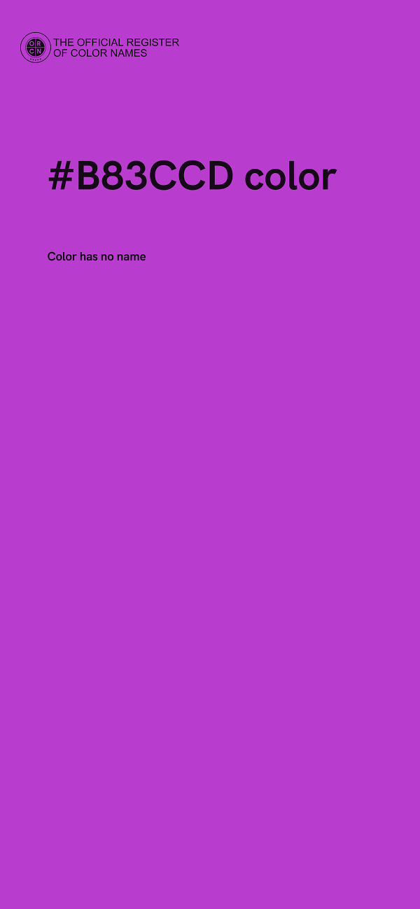 #B83CCD color image