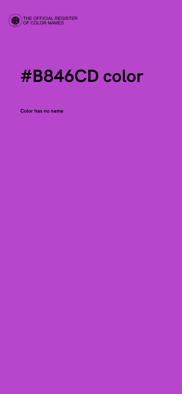 #B846CD color image