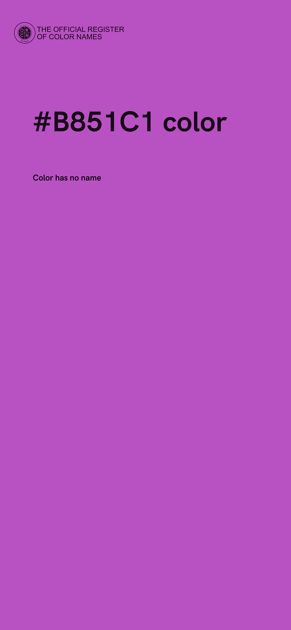 #B851C1 color image
