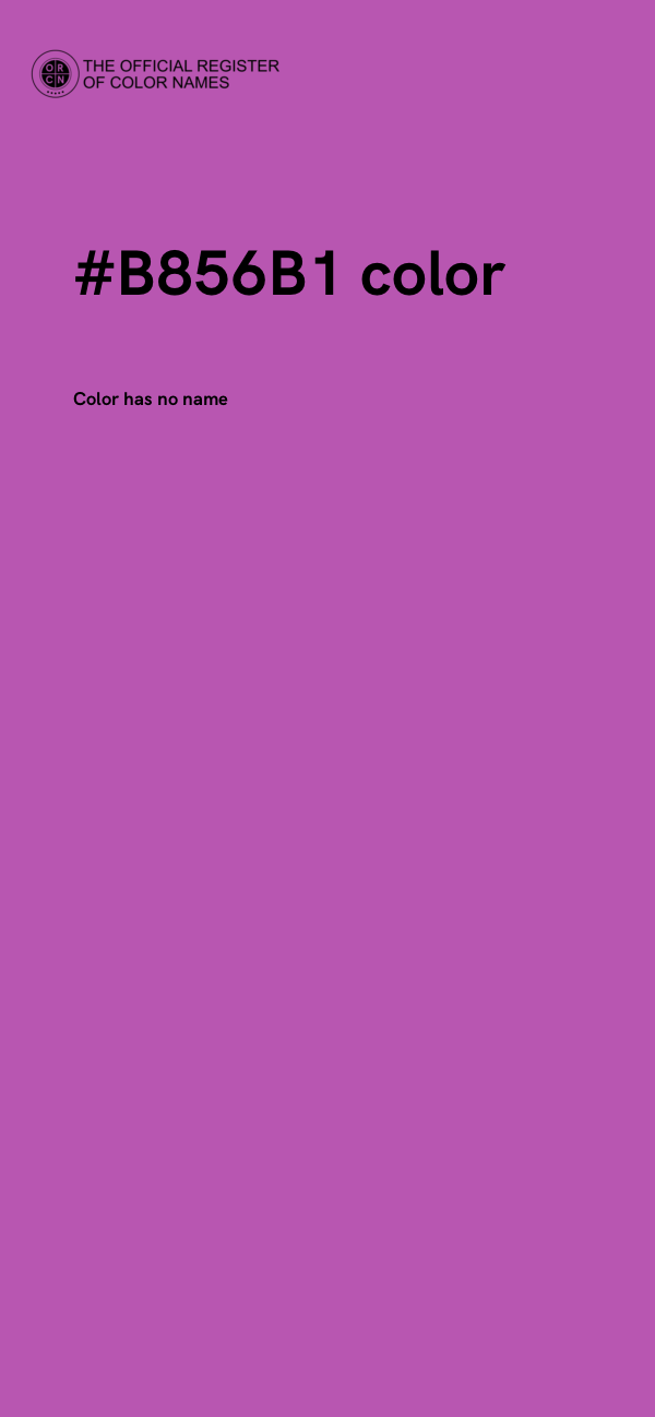 #B856B1 color image