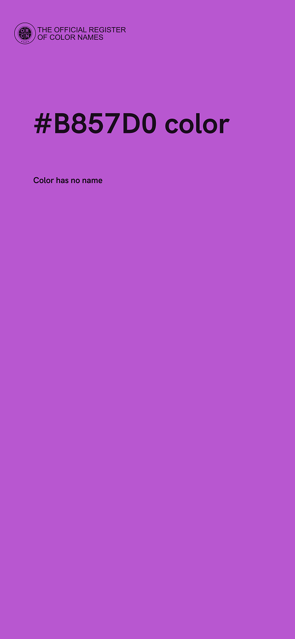 #B857D0 color image