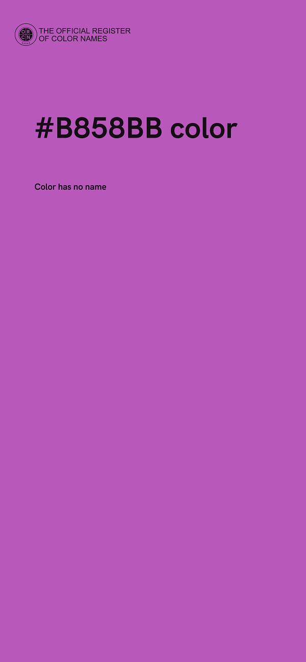 #B858BB color image