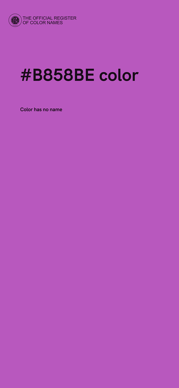#B858BE color image