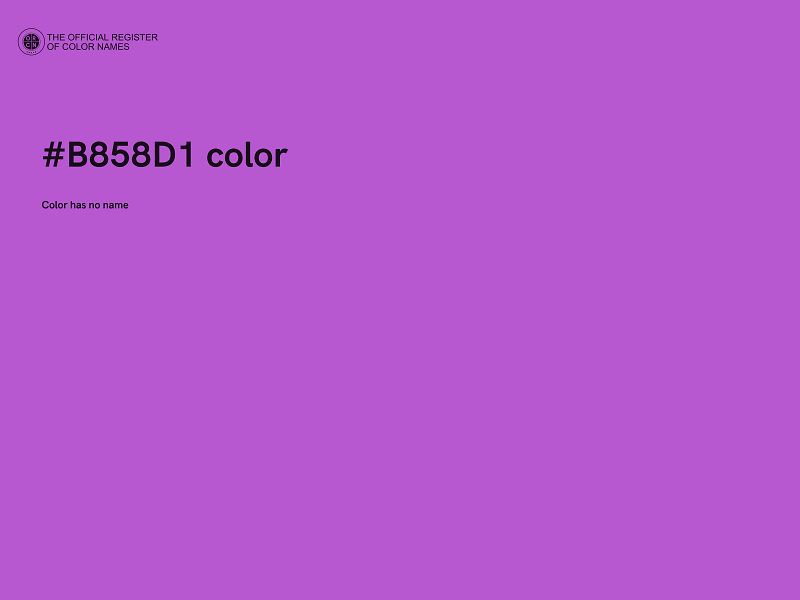 #B858D1 color image