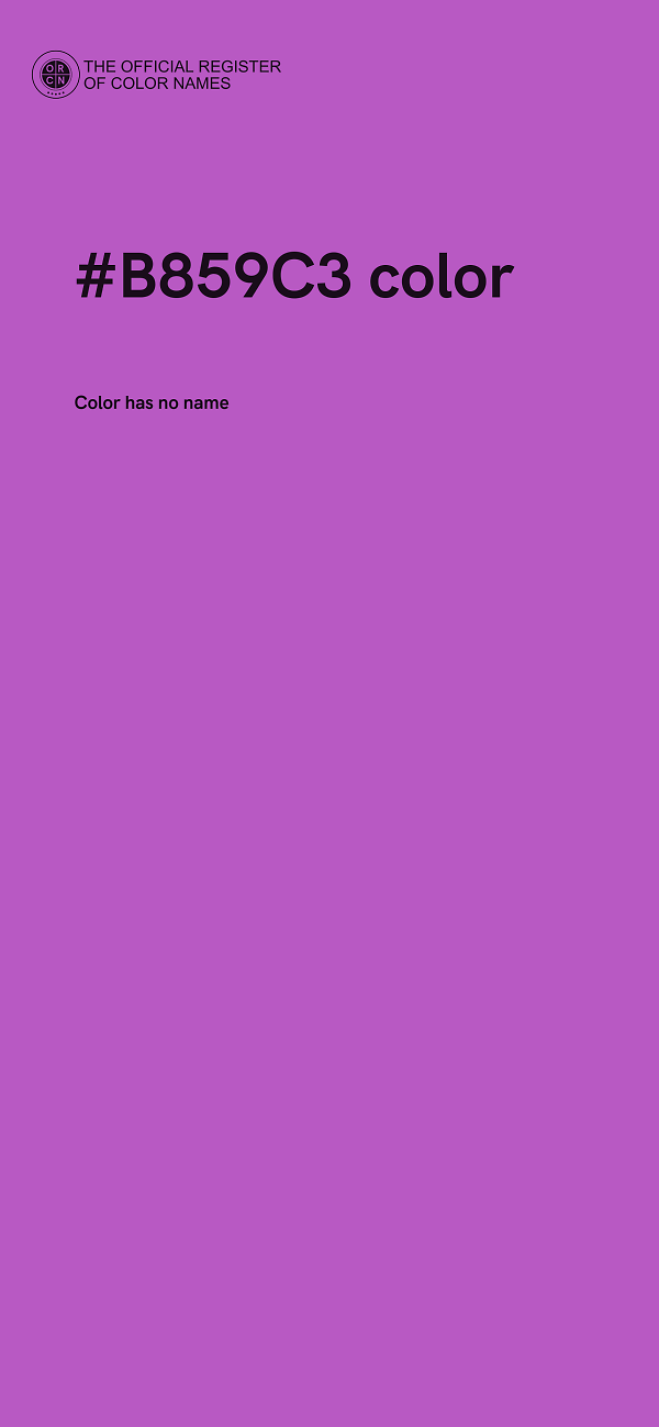 #B859C3 color image