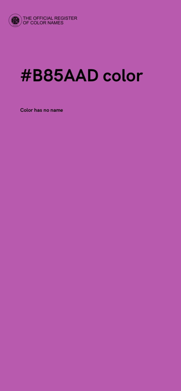 #B85AAD color image