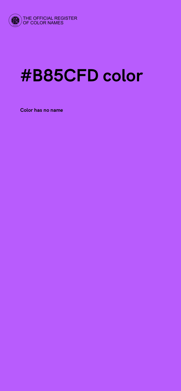 #B85CFD color image