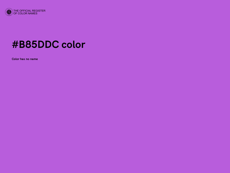 #B85DDC color image