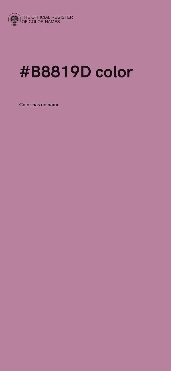 #B8819D color image