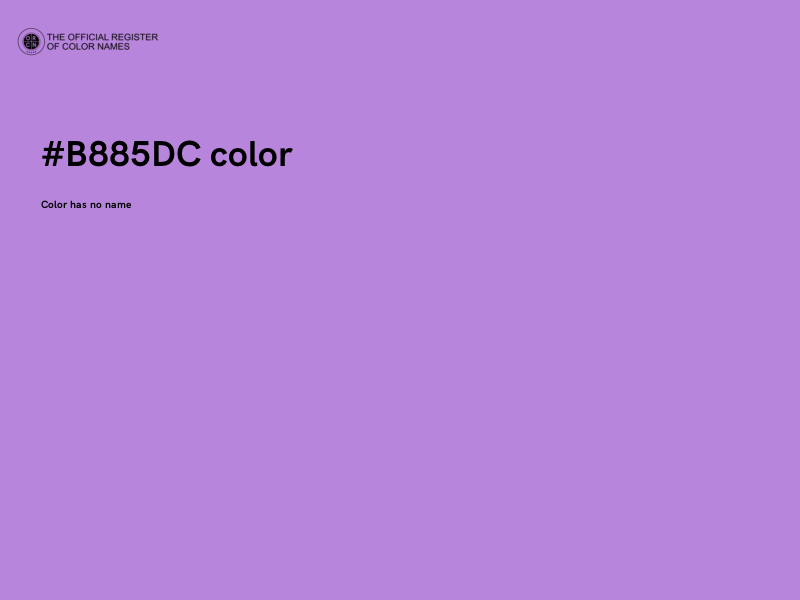 #B885DC color image