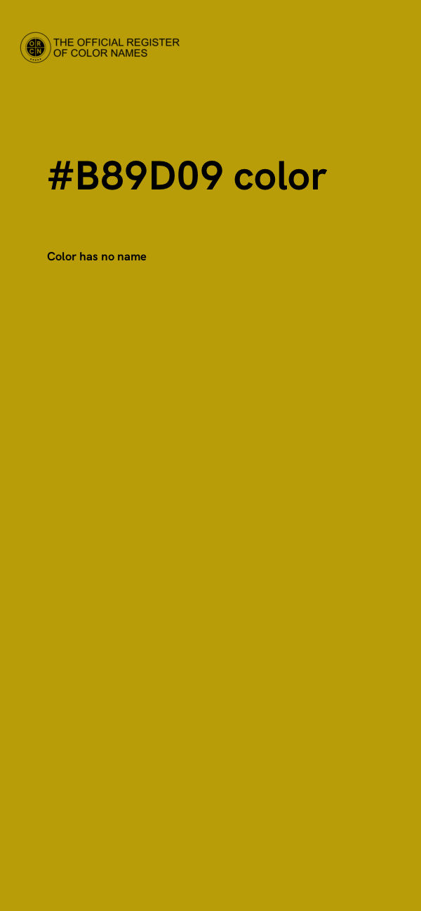 #B89D09 color image