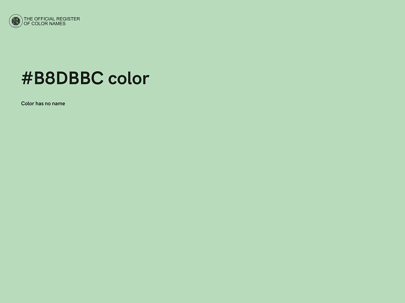 #B8DBBC color image