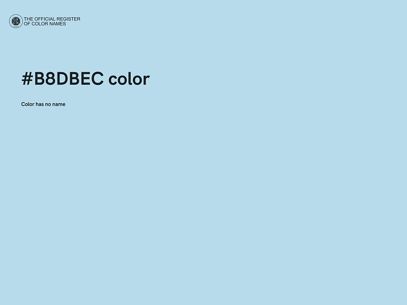 #B8DBEC color image