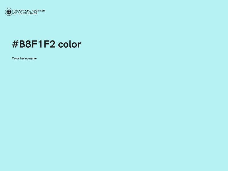 #B8F1F2 color image