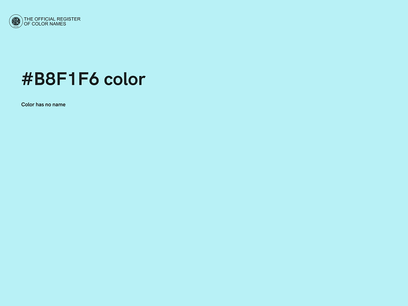 #B8F1F6 color image