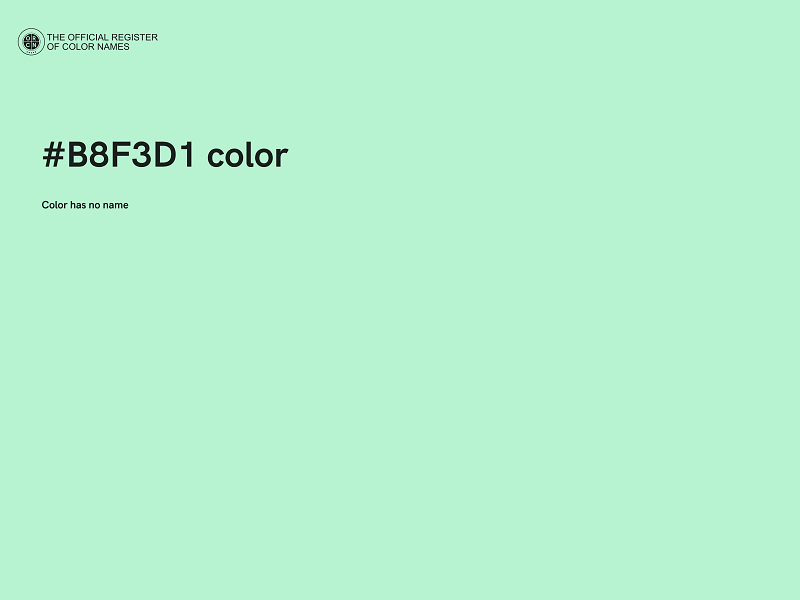 #B8F3D1 color image