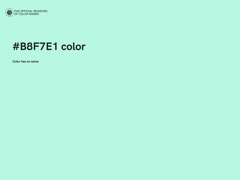 #B8F7E1 color image