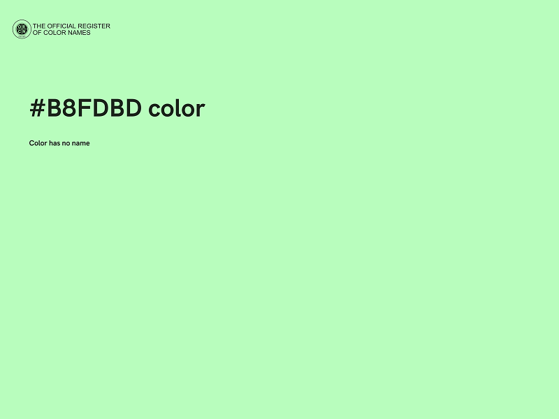 #B8FDBD color image
