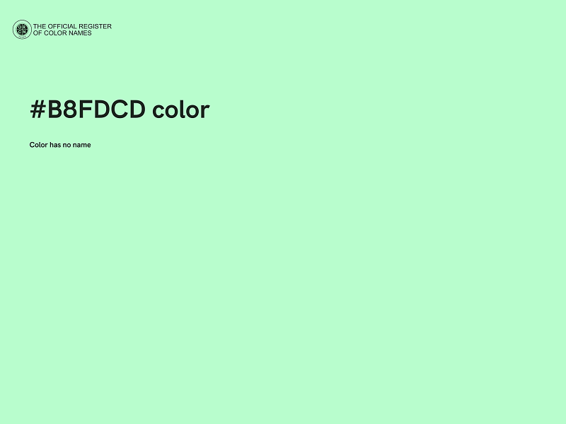 #B8FDCD color image