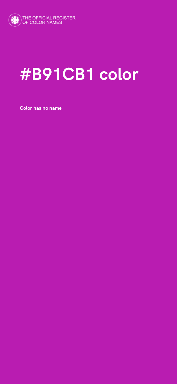 #B91CB1 color image