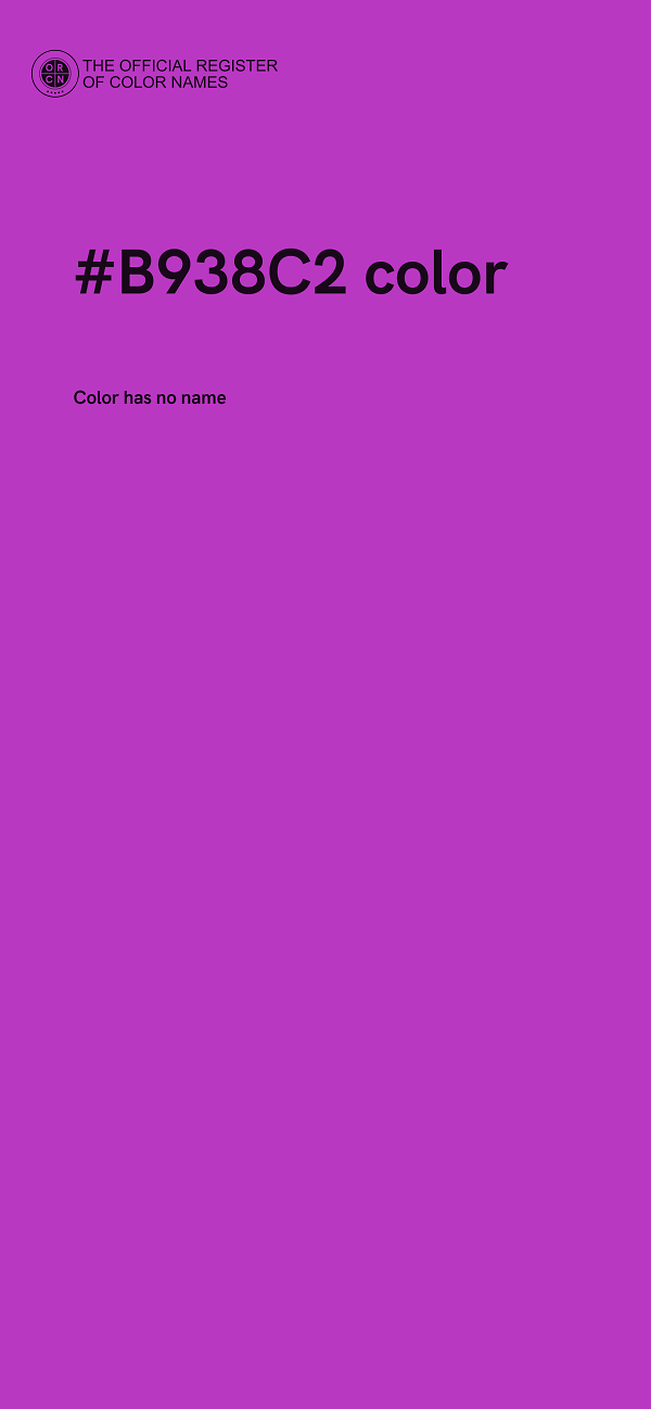 #B938C2 color image