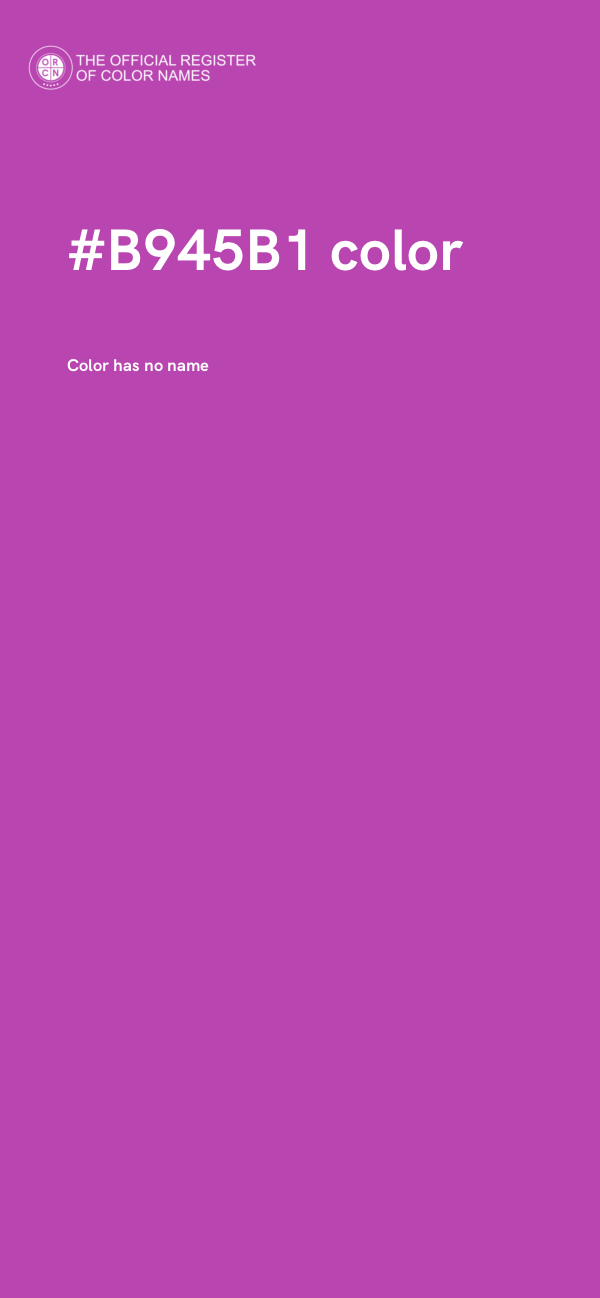 #B945B1 color image