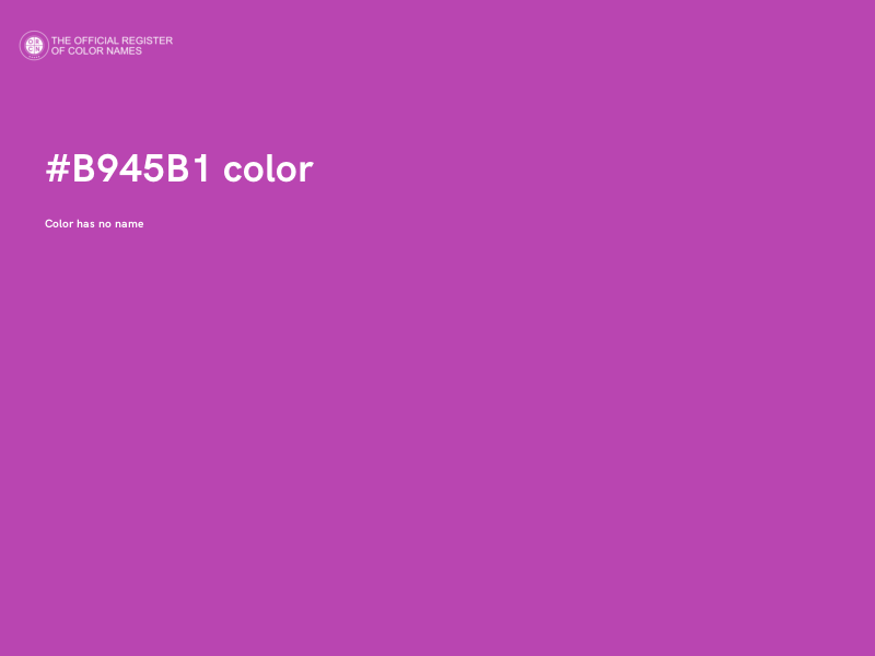 #B945B1 color image
