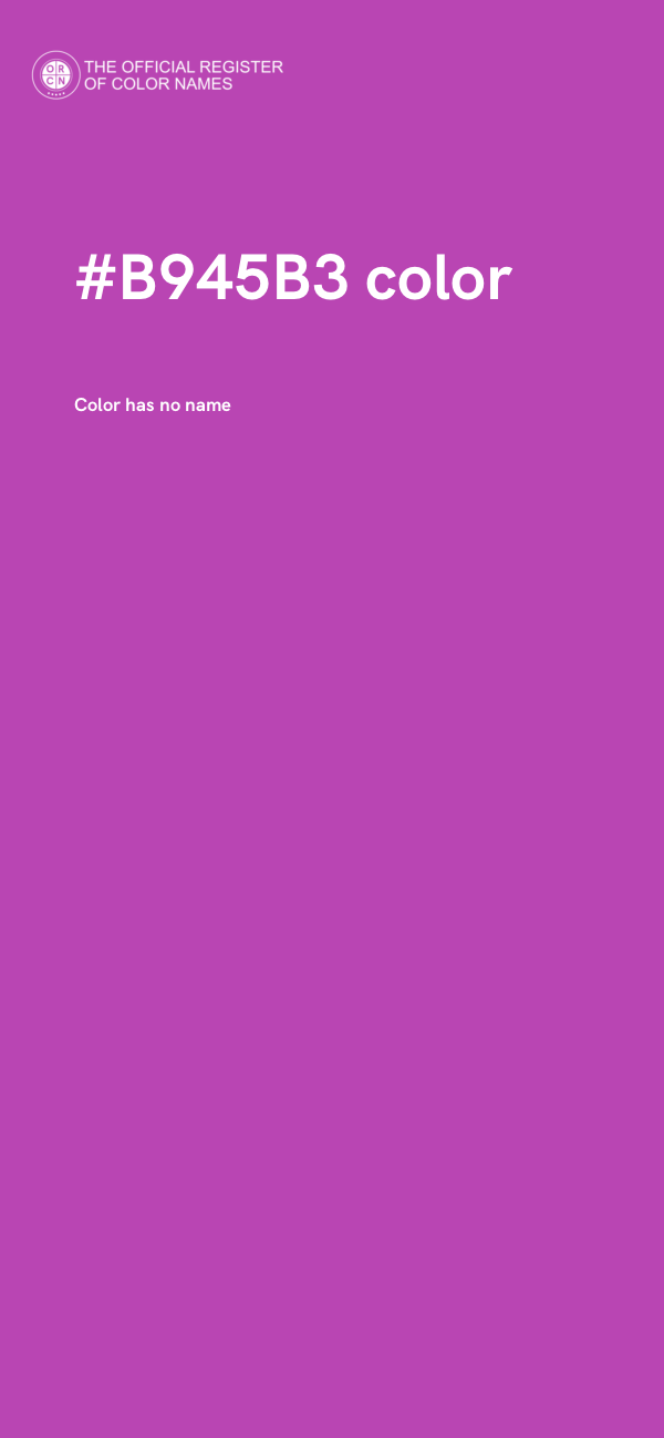 #B945B3 color image