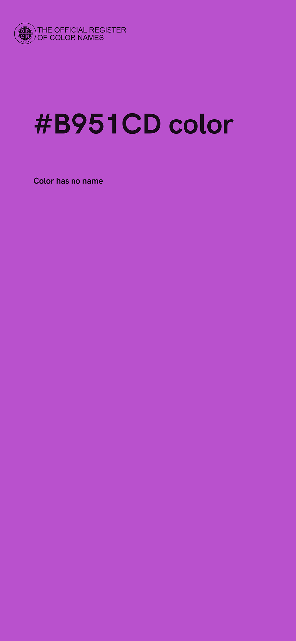 #B951CD color image
