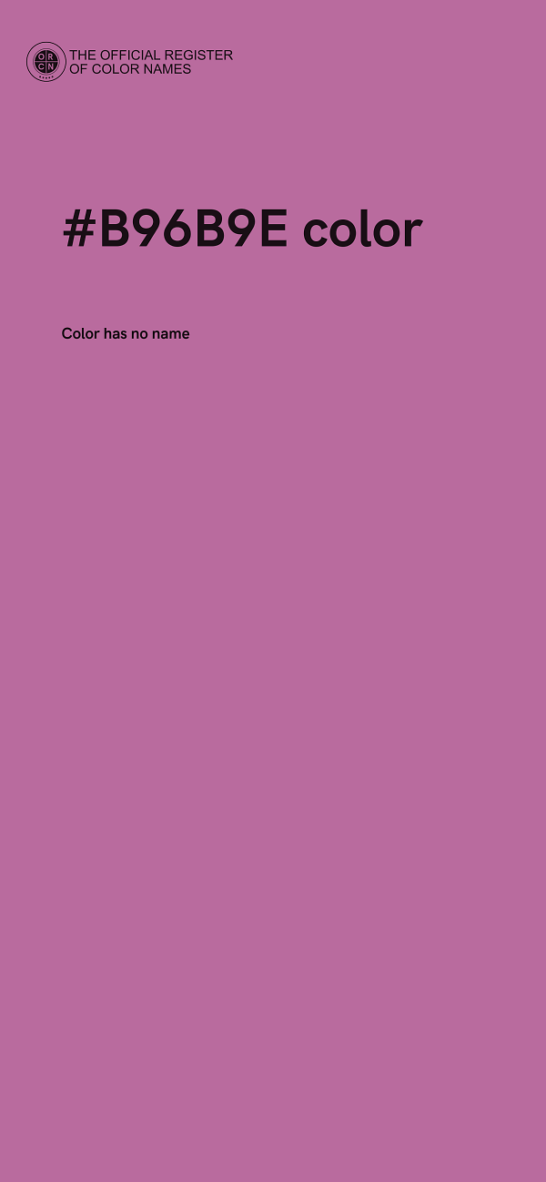 #B96B9E color image
