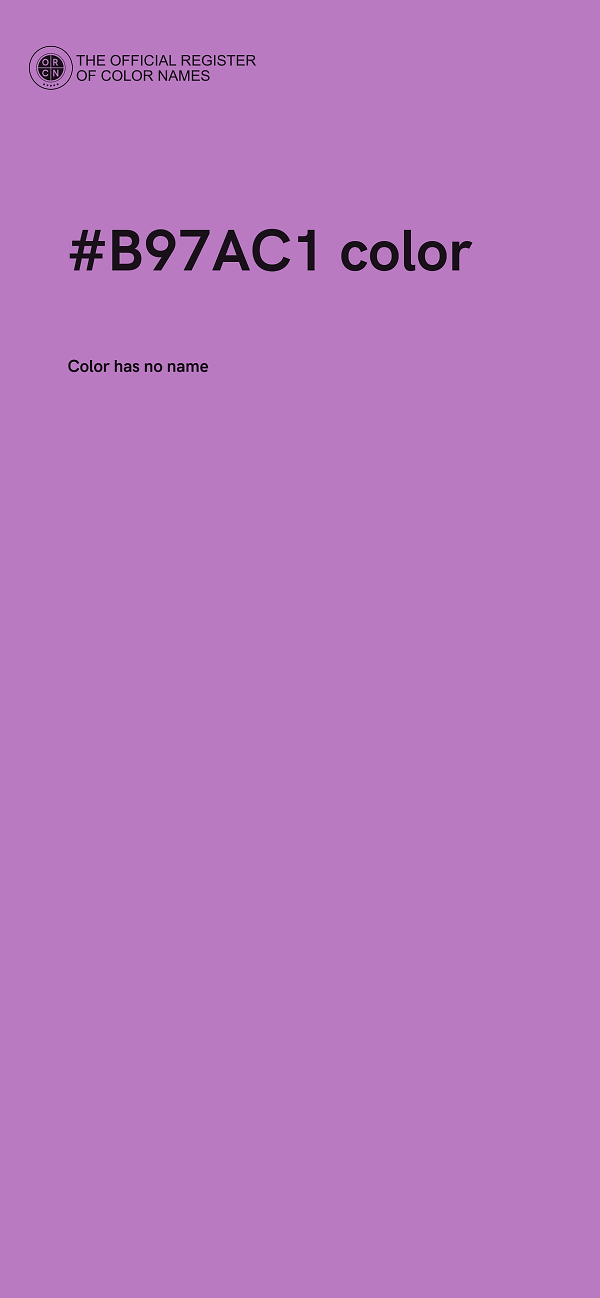 #B97AC1 color image