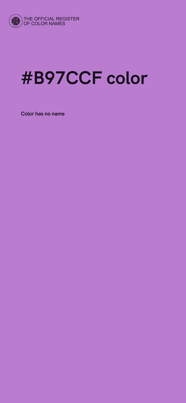 #B97CCF color image