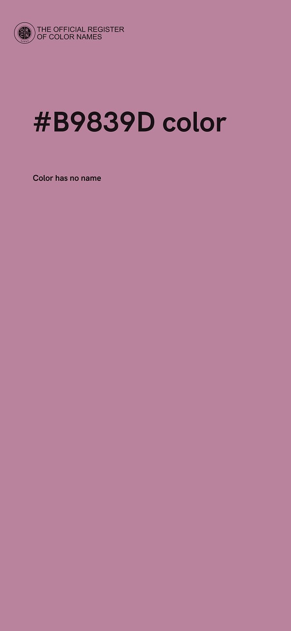#B9839D color image
