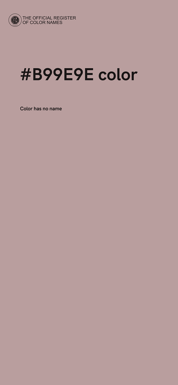 #B99E9E color image