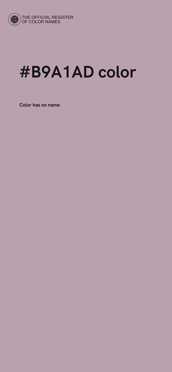 #B9A1AD color image