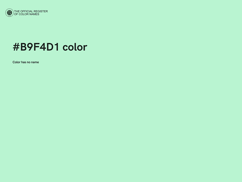 #B9F4D1 color image