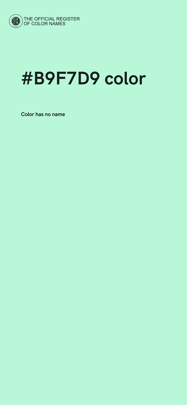 #B9F7D9 color image