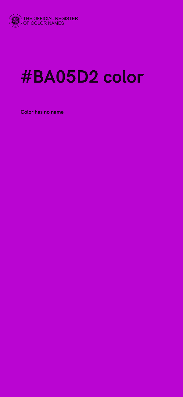 #BA05D2 color image