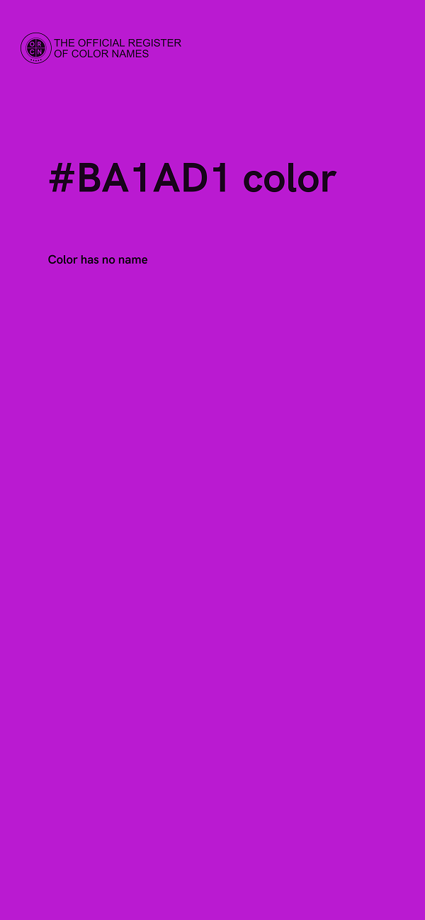 #BA1AD1 color image