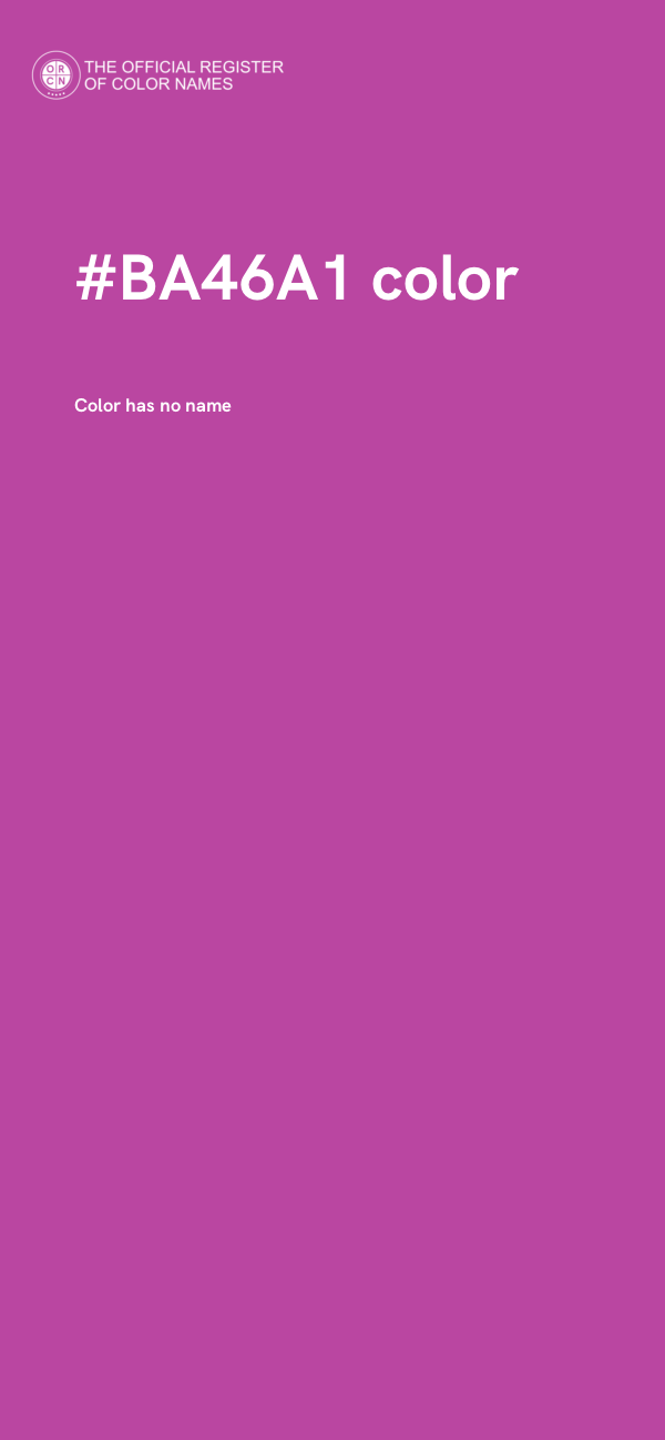 #BA46A1 color image