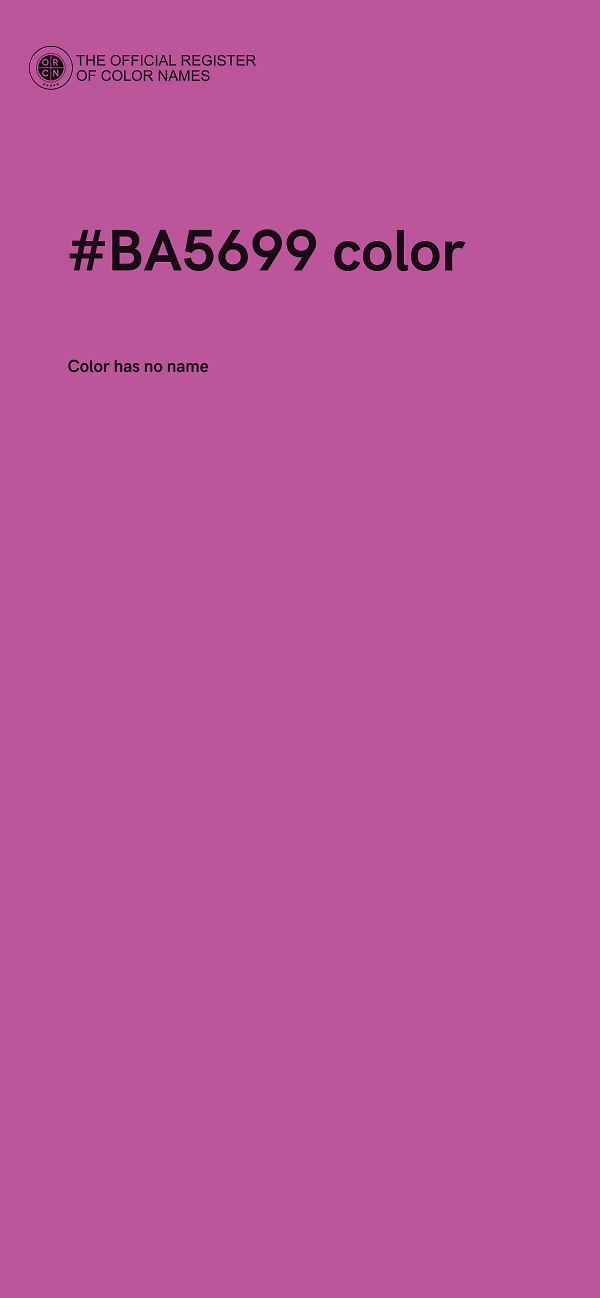 #BA5699 color image