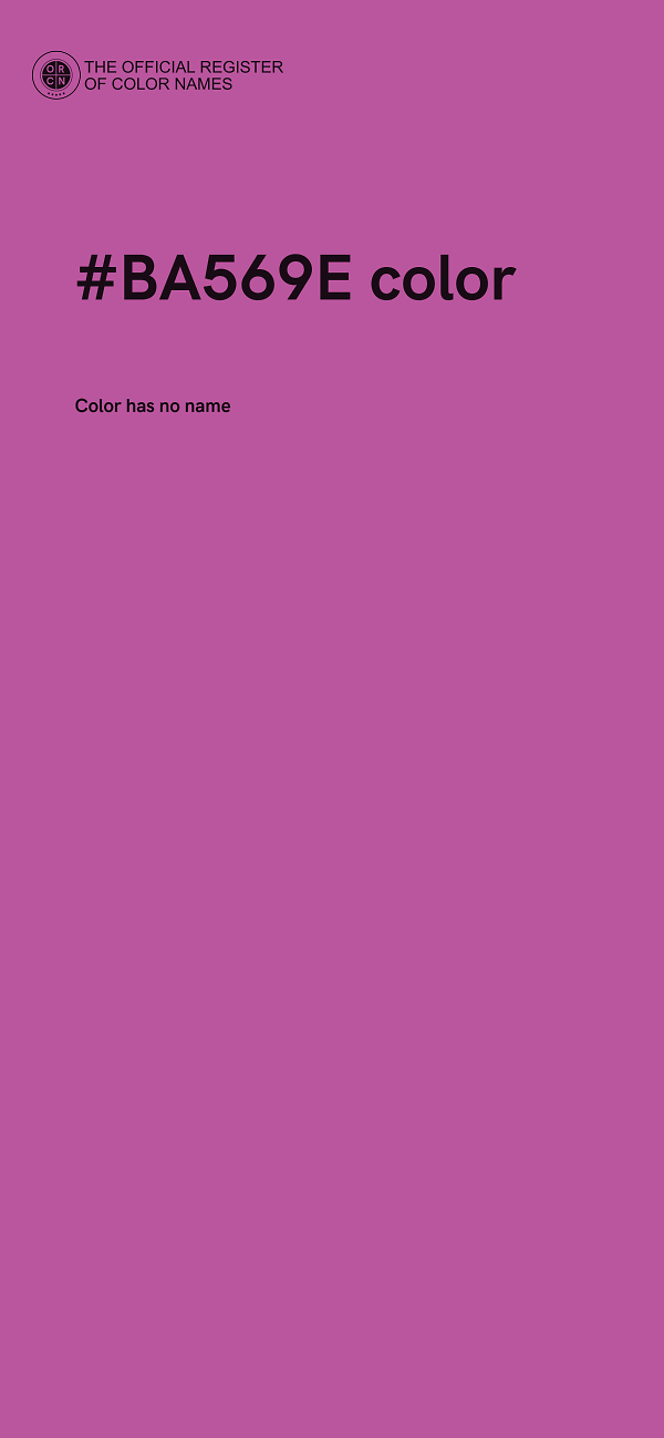 #BA569E color image