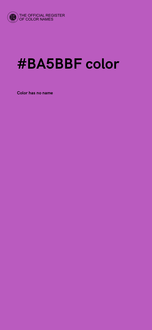 #BA5BBF color image
