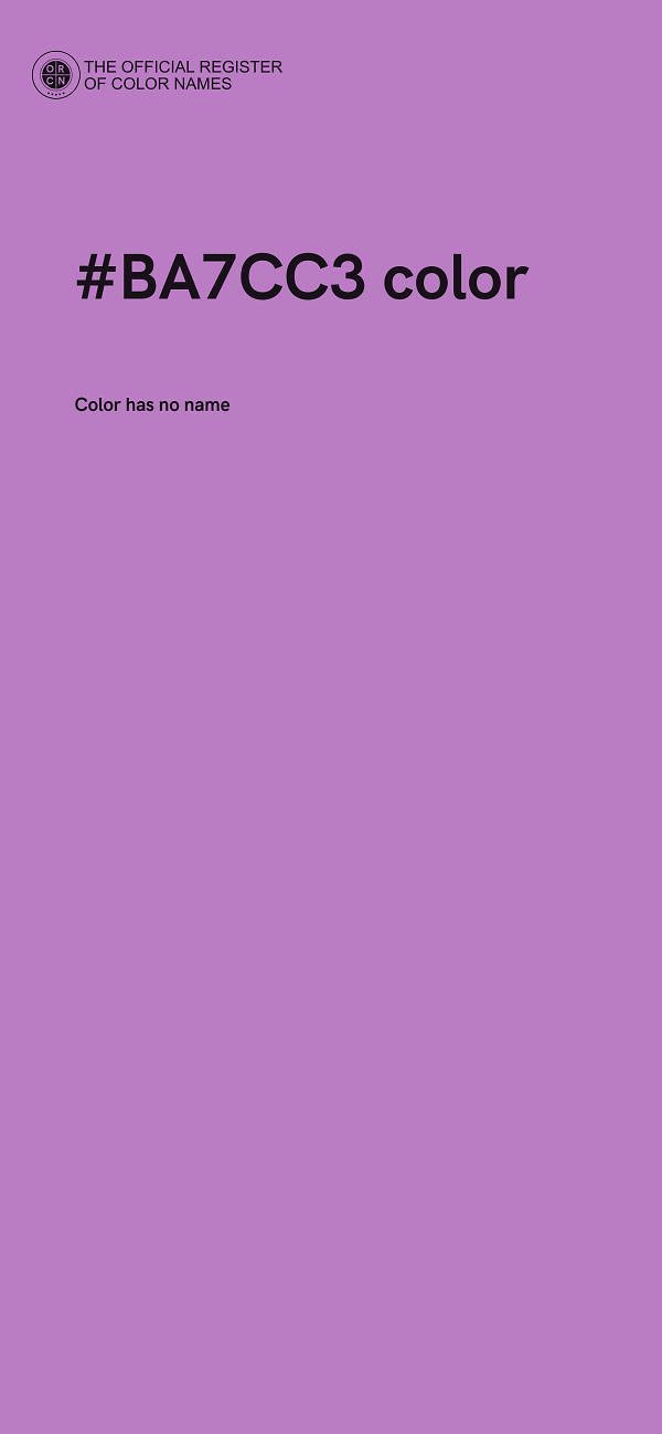 #BA7CC3 color image