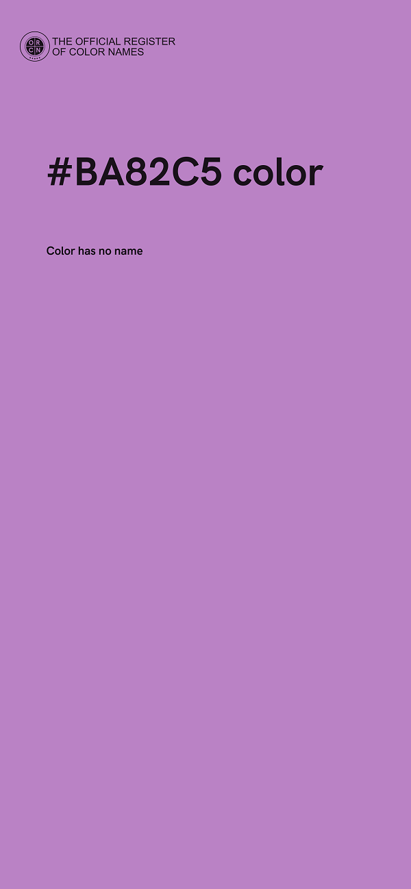 #BA82C5 color image