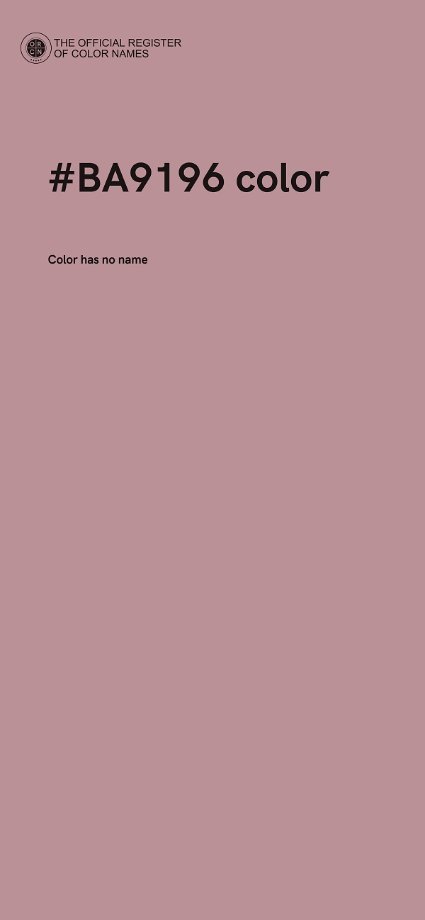 #BA9196 color image